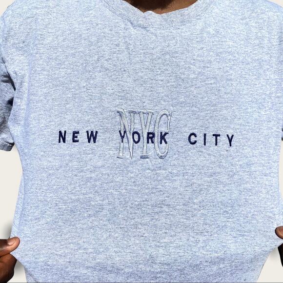 New York City Stitched Travel Tee Large - Picture 2 of 4
